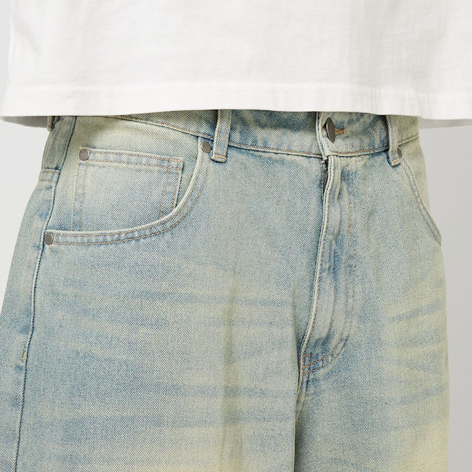 SNIPES Jimmy Baggy Denim Shorts niebieski 49726 3