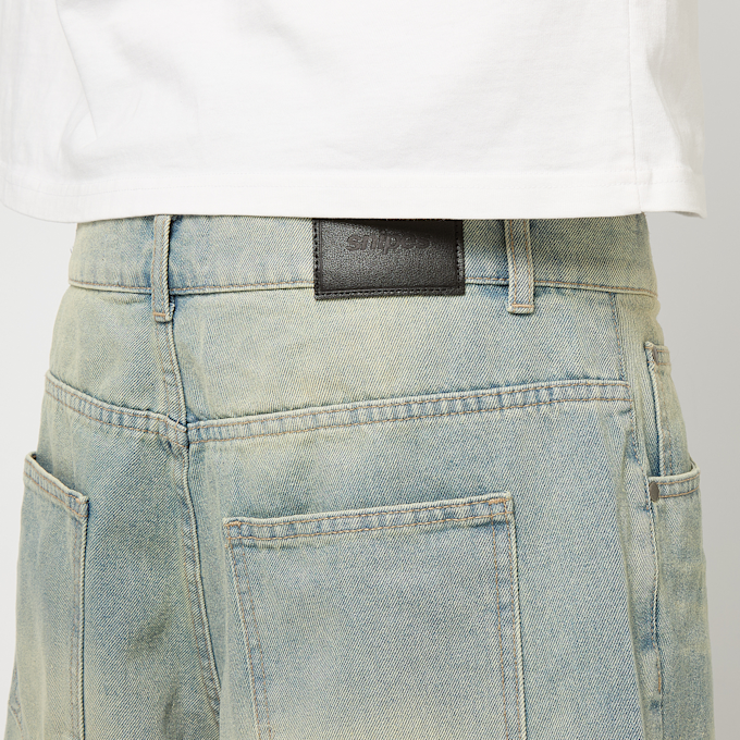 SNIPES Jimmy Baggy Denim Shorts niebieski 49726 4