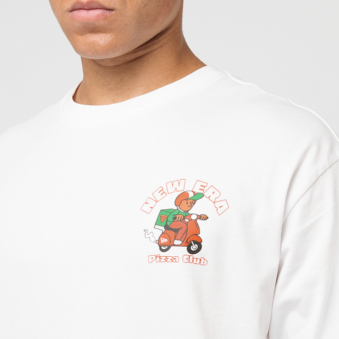 New Era Overzised Graphic Tee biały 49736 3