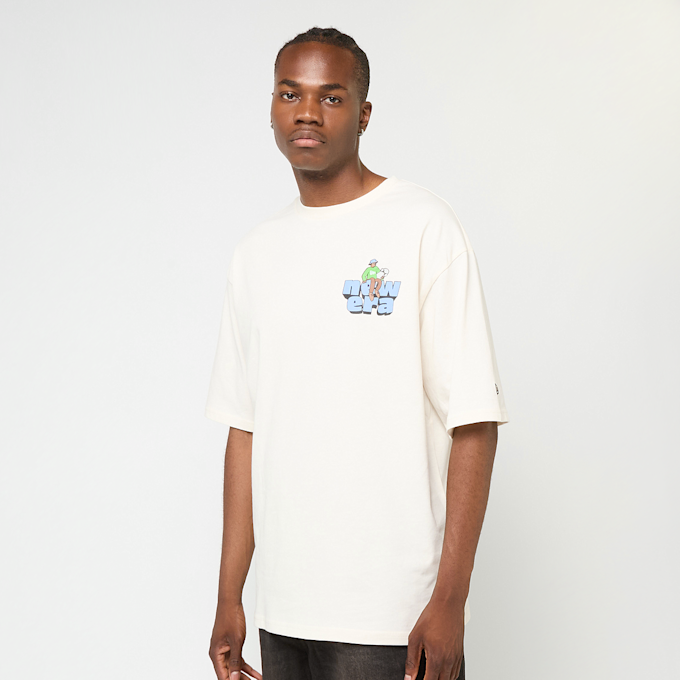 New Era Oversized Graphic Tee 1 bege 49737 2