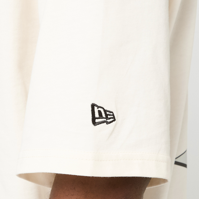 New Era Oversized Graphic Tee 1 beż 49737 4