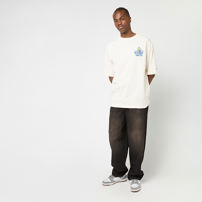 New Era Oversized Graphic Tee 1 beige 49737 6
