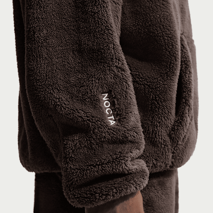 Nike Nocta Fleece Hoodie brun 49760 4