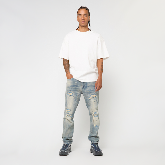 Smoke Rise Vintage Washes Jeans plava 49773 5