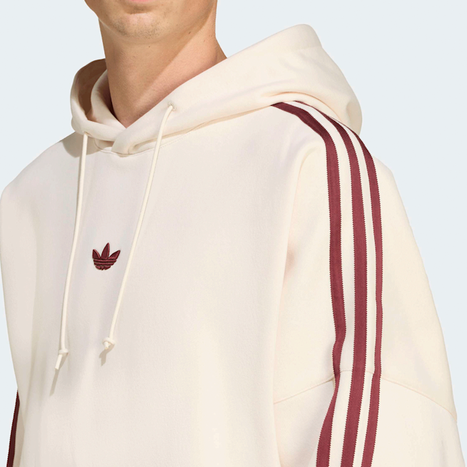 adidas Originals Graphic Fleece Loose Hoodie beige 49765 3