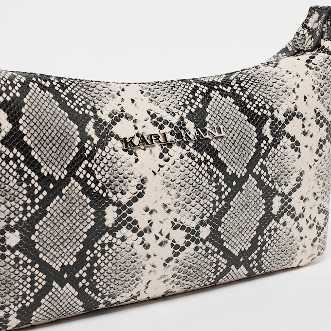 Karl Kani Retro Snakeskin Shoulder Bag bege 49772 4
