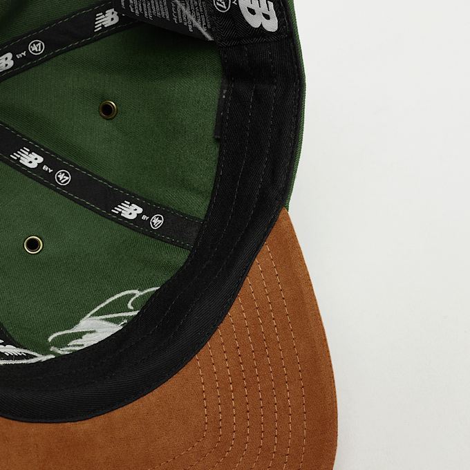 New Balance '47 Clean Up New Balance Script Suede zielony 49788 3