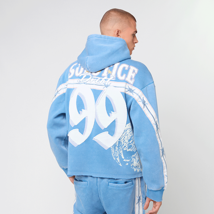 Smoke Rise Solstice Fleece Hoodie bleu 49799 1