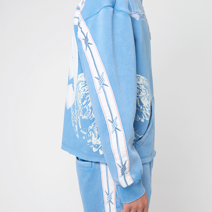 Smoke Rise Solstice Fleece Hoodie azul 49799 4