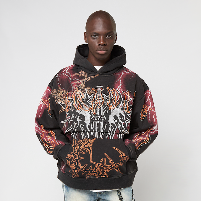 Smoke Rise Paradise Fleece Hoodie noir 49798 1