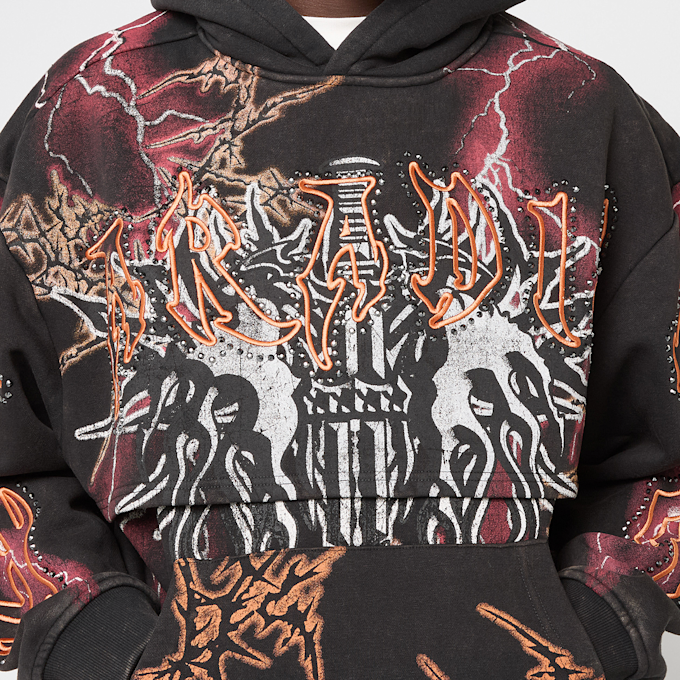 Smoke Rise Paradise Fleece Hoodie noir 49798 3