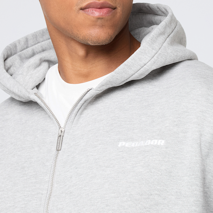 Pegador Logo Oversized Sweat Jacket siva 49802 3