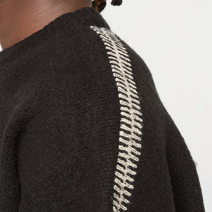 Pegador Nepole Oversized Knit Sweater czarny 49811 6