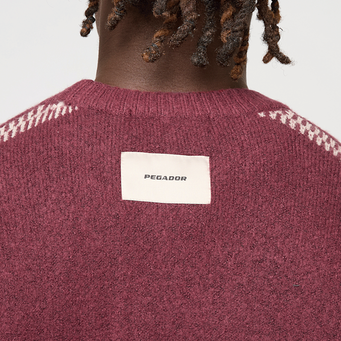 Pegador Nepole Oversized Knit Sweater rood 49809 4