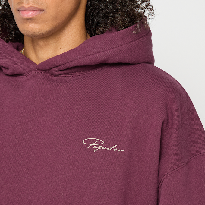 Pegador Pike Oversized Hoodie rojo 49819 3