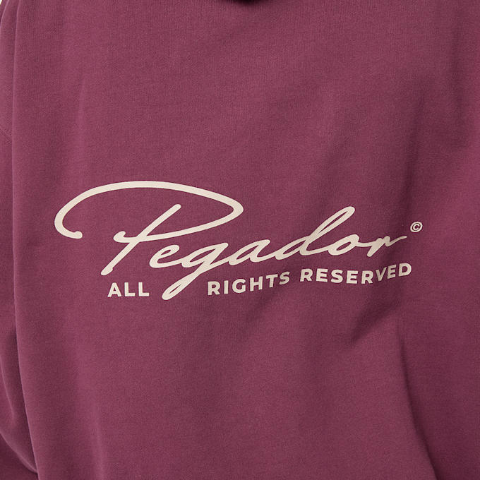 Pegador Pike Oversized Hoodie rouge 49819 4