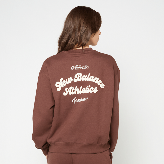 New Balance Linear Heritage Fleece Crew smeđa 49850 1