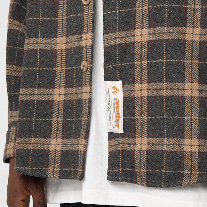 Another Cotton Lab Another Flanell Shirt braun 49857 4
