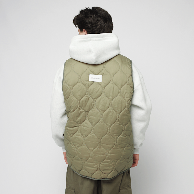 Another Cotton Lab Another Padded Vest zielony 49860 2