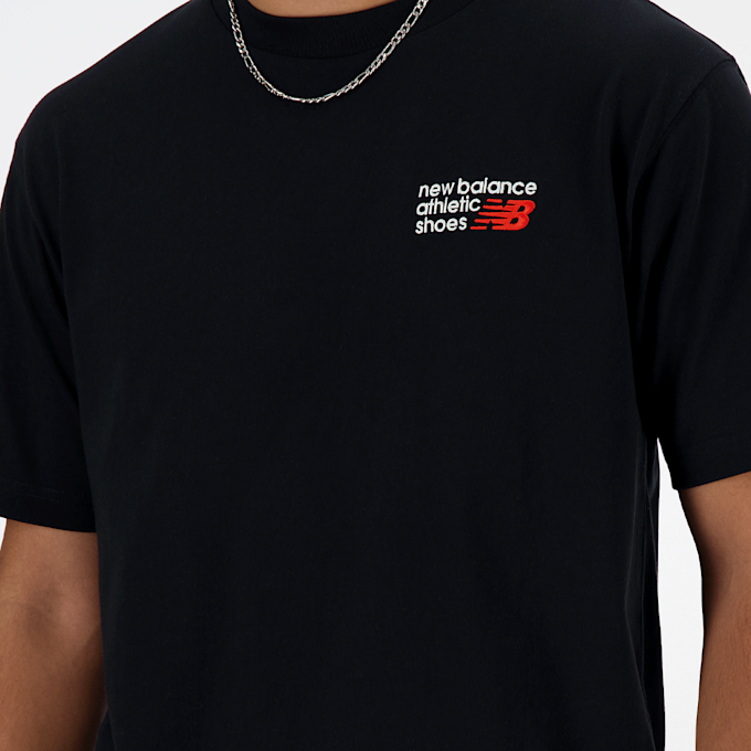 New Balance Athletics Premium Logo T-Shirt zwart 49875 3
