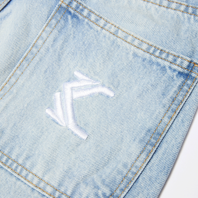 Karl Kani Og Relaxed Denim Pants Junior niebieski 61418 3