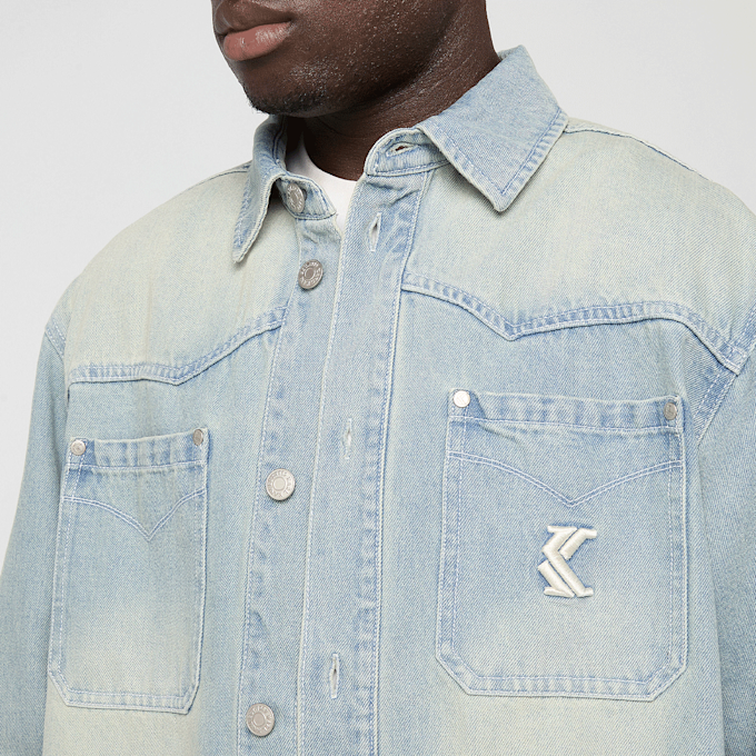 Karl Kani OG K Western Denim Overshirt plava 61426 3