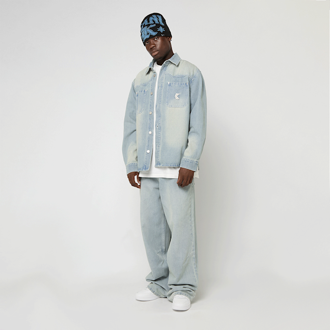 Karl Kani OG K Western Denim Overshirt azul 61426 5
