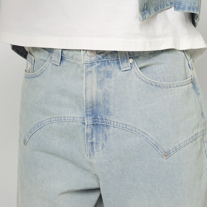 Karl Kani OG K Washed Western Relaxed Baggy Jeans plava 61427 3