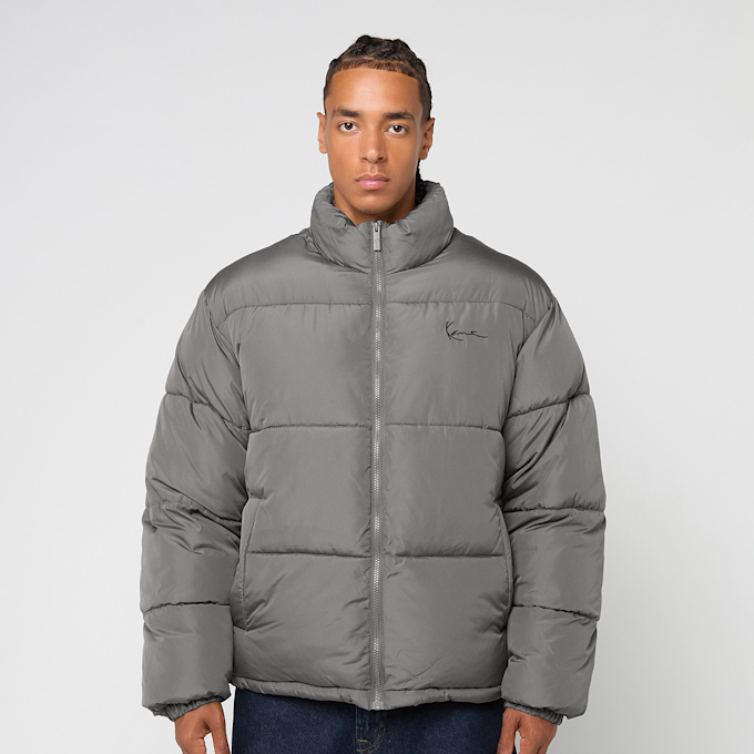 Karl Kani Small Signature Embossed Logo Puffer Jacket gris 61424 1