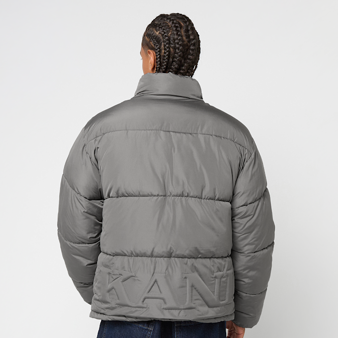 Karl Kani Small Signature Embossed Logo Puffer Jacket grau 61424 2