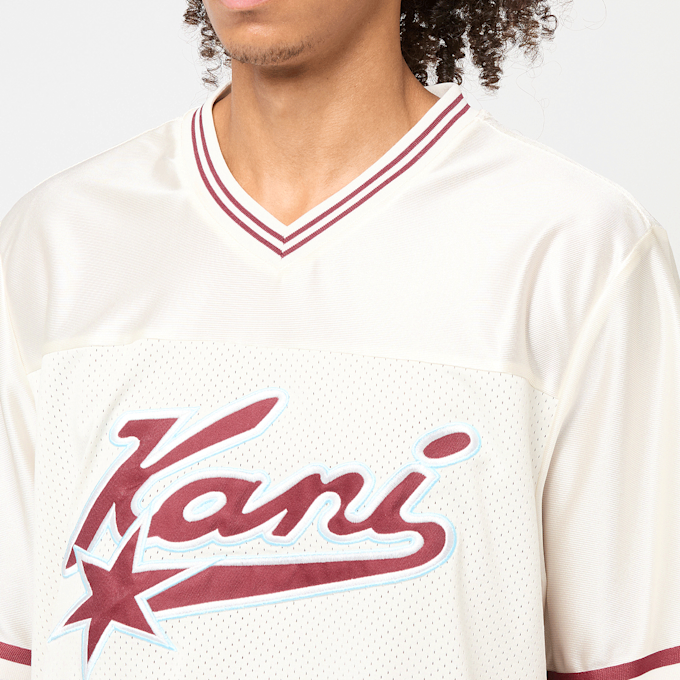 Karl Kani Varsity Star Football Jersey beż 61432 3