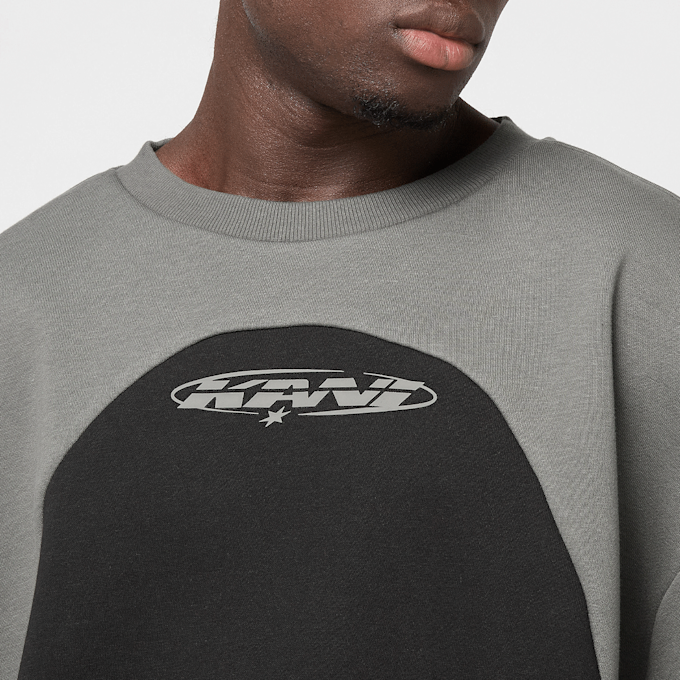 Karl Kani Elipse Oversize Crew negro 61435 3