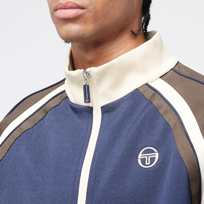 Sergio Tacchini Ghibli Piquet Tracktop brązowy 87479 3