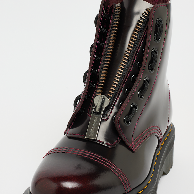 Dr. Martens Sinclair black milled nappa czerwony 85909 6