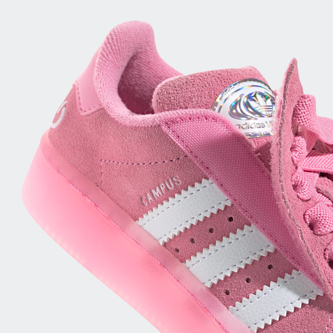 adidas Originals Campus 00s LED Lights Comfort Closure Elastic Lace dzieci różowy 84554 8