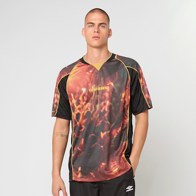 Umbro Panelled Raglan Shirt czerwony 84439 1