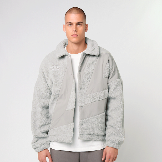 Umbro Fleece Coach Jacket grijs 84444 1