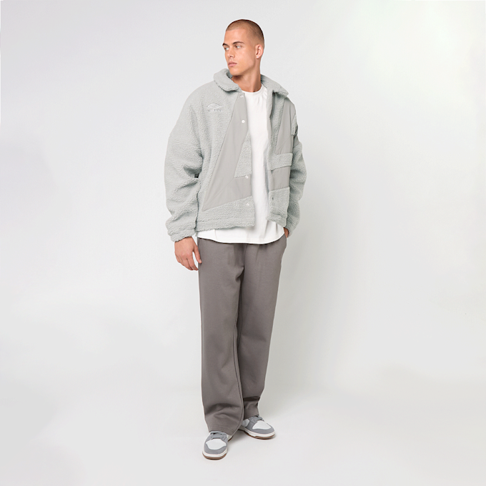 Umbro Fleece Coach Jacket gris 84444 4