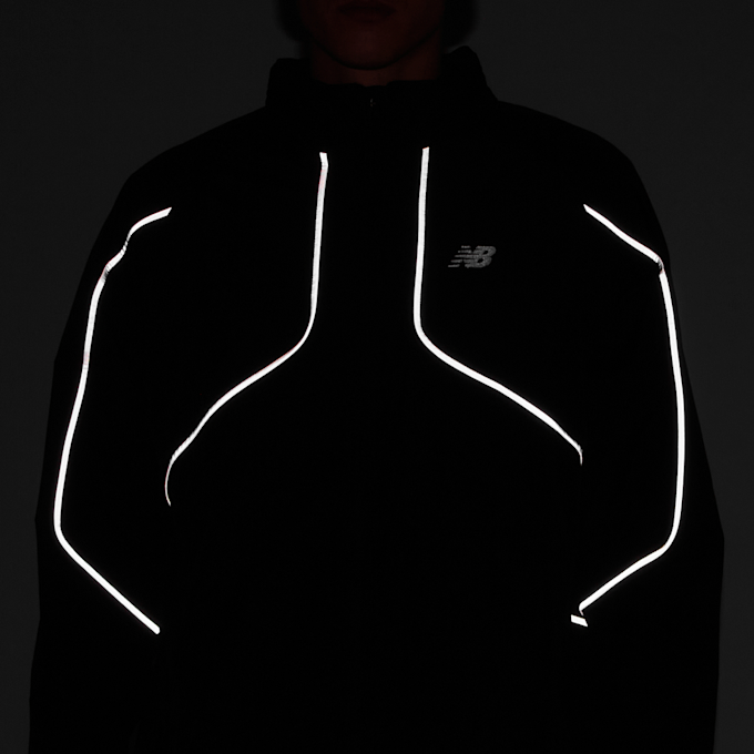 New Balance Active Full Zip Reflective Jacket nero 84589 5