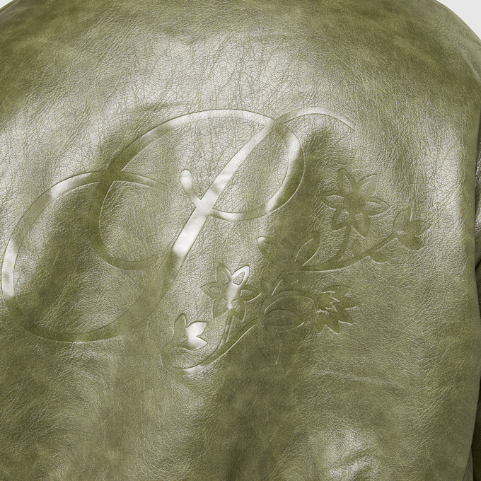 Prohibited Bloom Bomber Jacket grün 84591 4