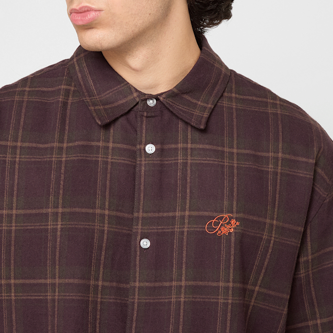 Prohibited Timber Flannel Shirt czerwony 84592 3