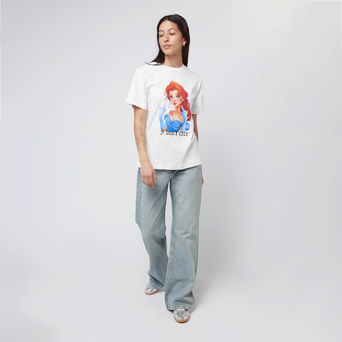 Miss Tee Don't Care Handsign Tee bianco 84599 4