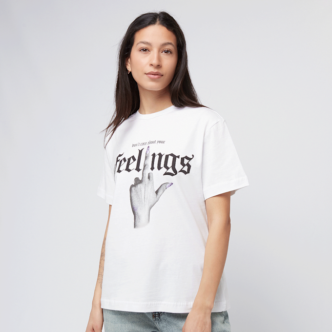 Miss Tee Don't Care Tee blanco 84600 1