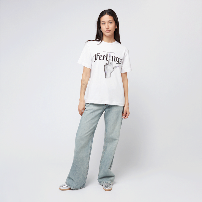 Miss Tee Don't Care Tee blanco 84600 4