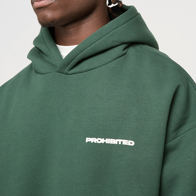 Prohibited Hoodie British Racing Green verde 84604 3