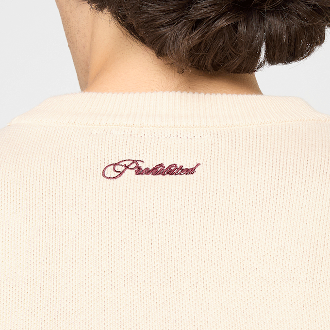 Prohibited Initial Knit Sweater beige 84605 4