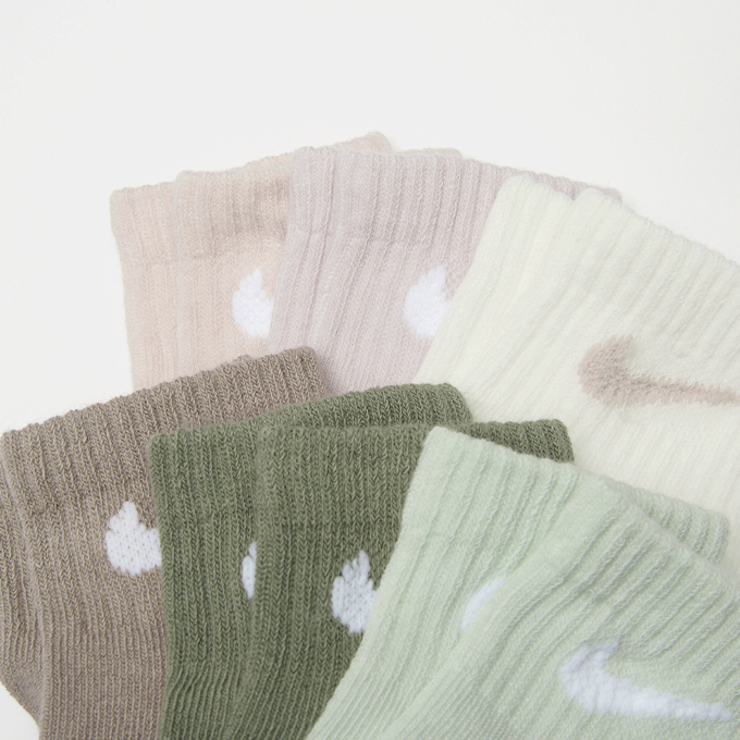 Nike 6 PACK - Swoosh Infant Ankle Sock višebojno 91146 2