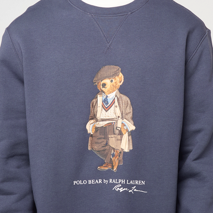 Polo Ralph Lauren Long Sleeve-Sweatshirt niebieski 91327 3