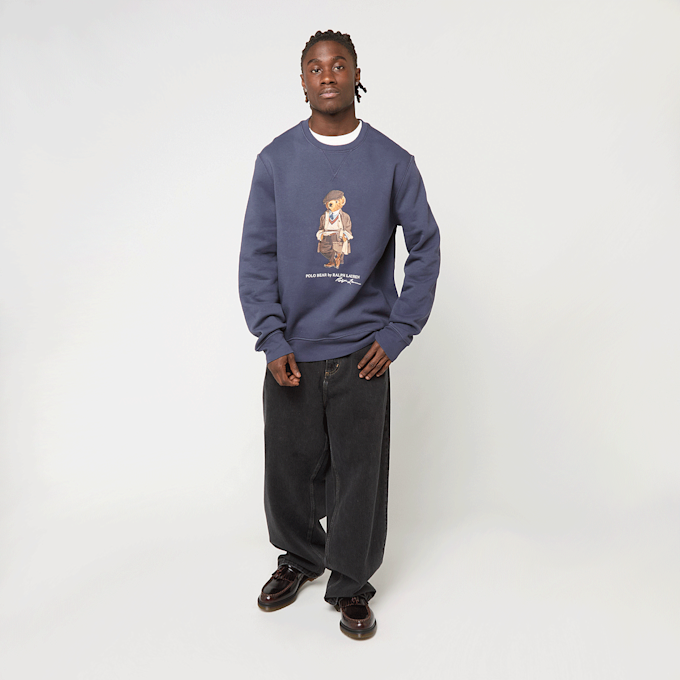 Polo Ralph Lauren Long Sleeve-Sweatshirt niebieski 91327 4