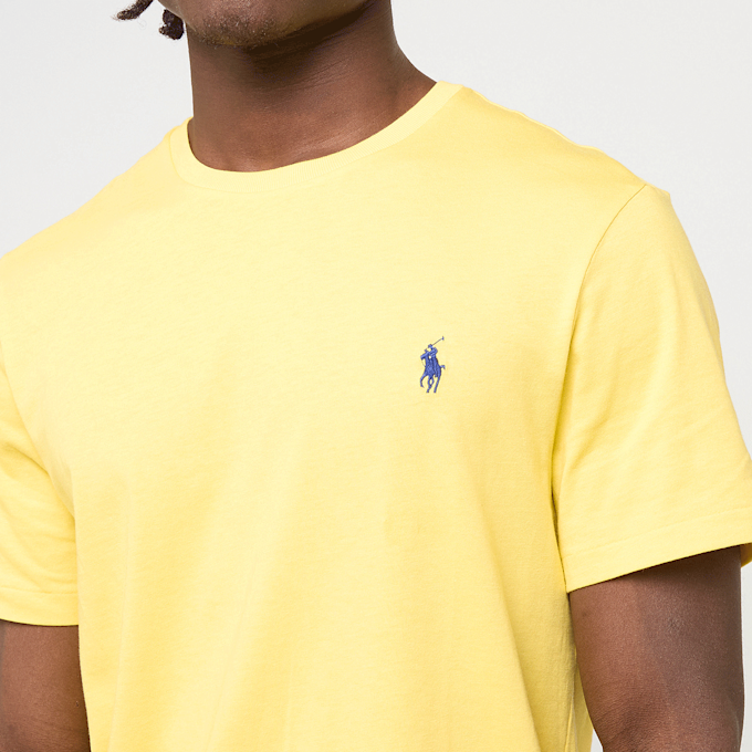 Polo Ralph Lauren SSCNCLSM1-SHORT SLEEVE-T-SHIRT f24 white denim bear amarillo 91345 3